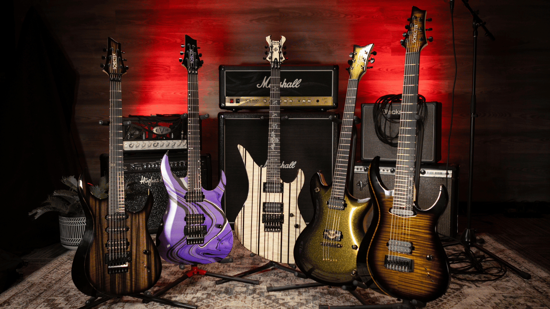Schecter Custom Shop Guitars at Haggerty's Music