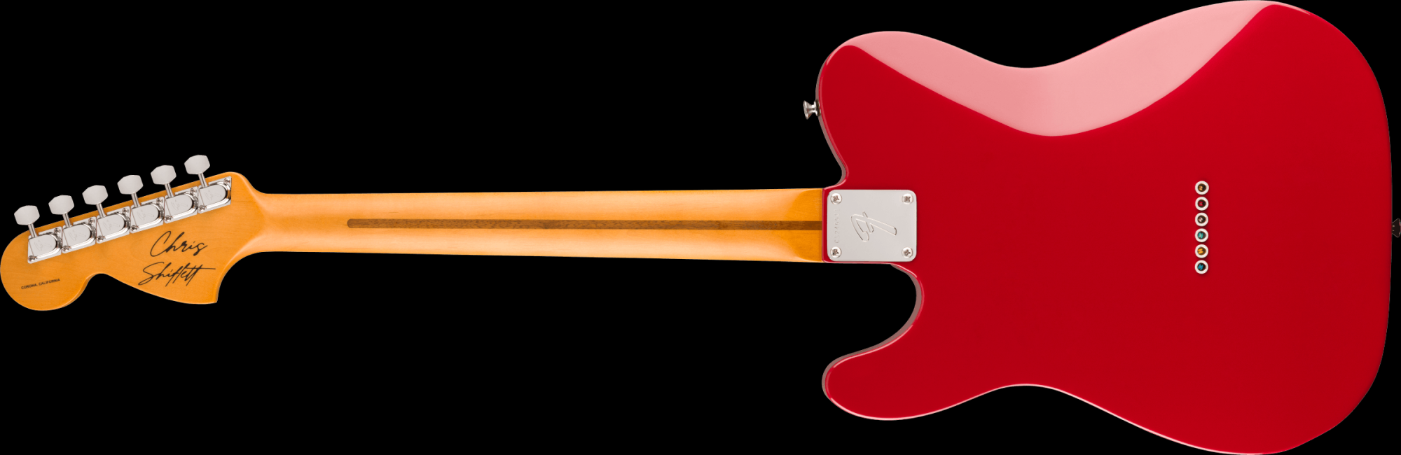 Fender Limited Edition Chris Shiflett Cleaver Telecaster - Dakota Red with Hardshell Case