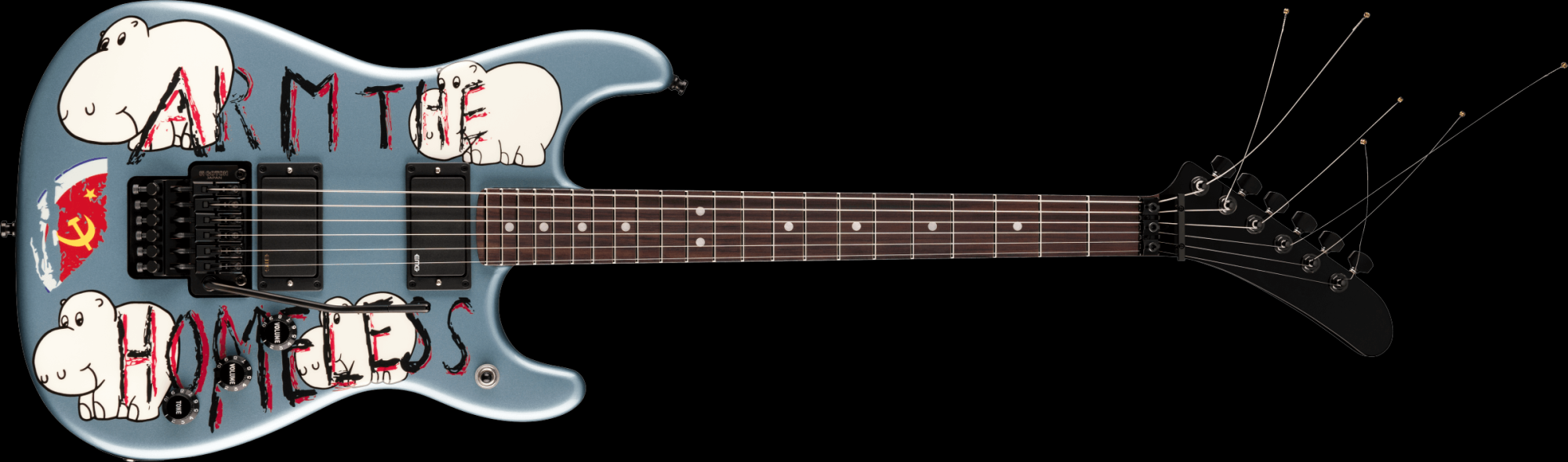 Fender Tom Morello's "Arm the Homeless" Electric Guitar with Hardshell Case