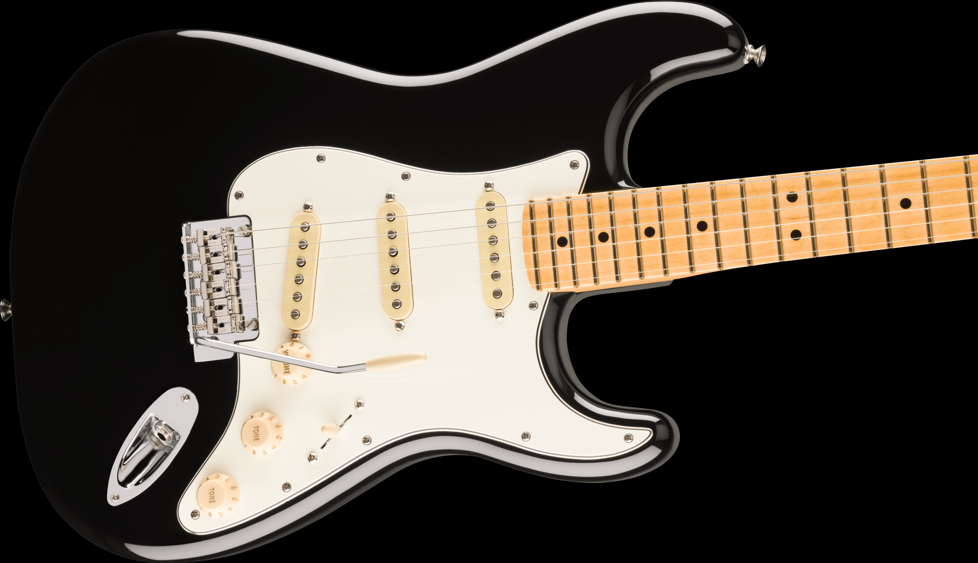 Fender Player II Stratocaster Electric Guitar - Black