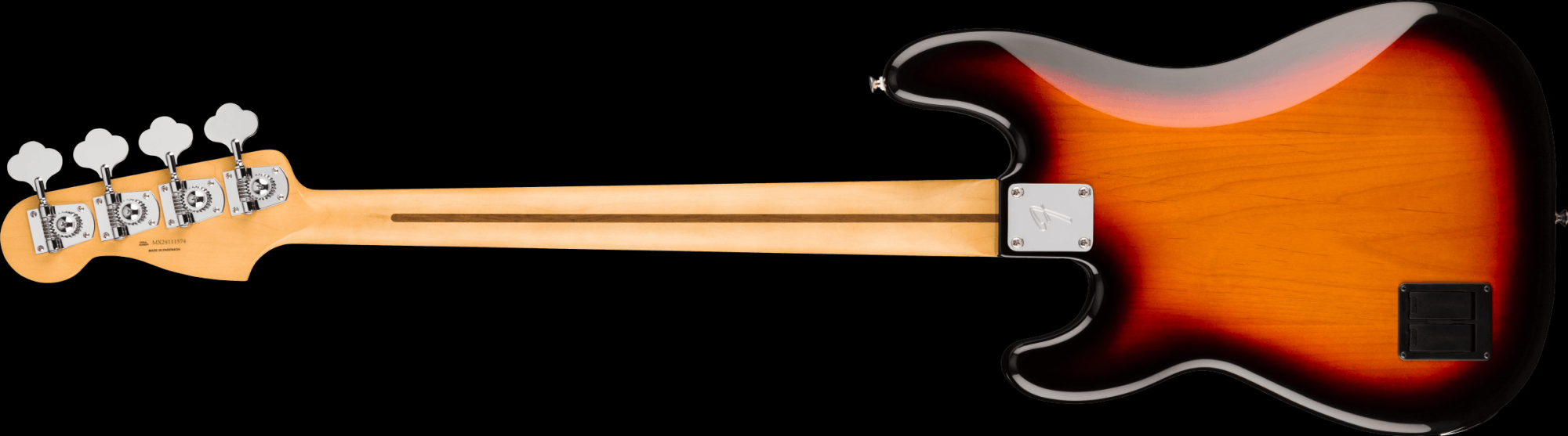 Fender Player II Modified Active Precision Bass, Maple Fingerboard - 3 Tone Sunburst with Deluxe Gig Bag