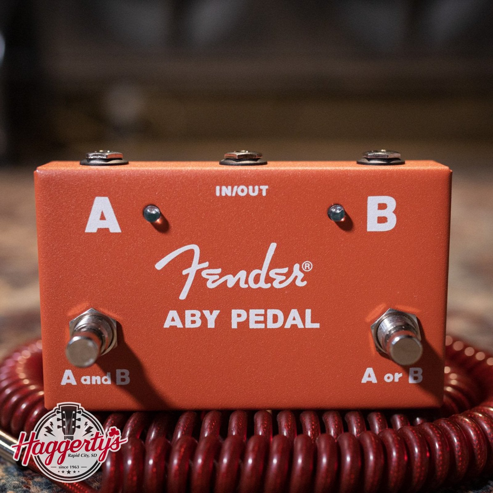 a/b/y pedal Fender ABY Footswitch Pedal