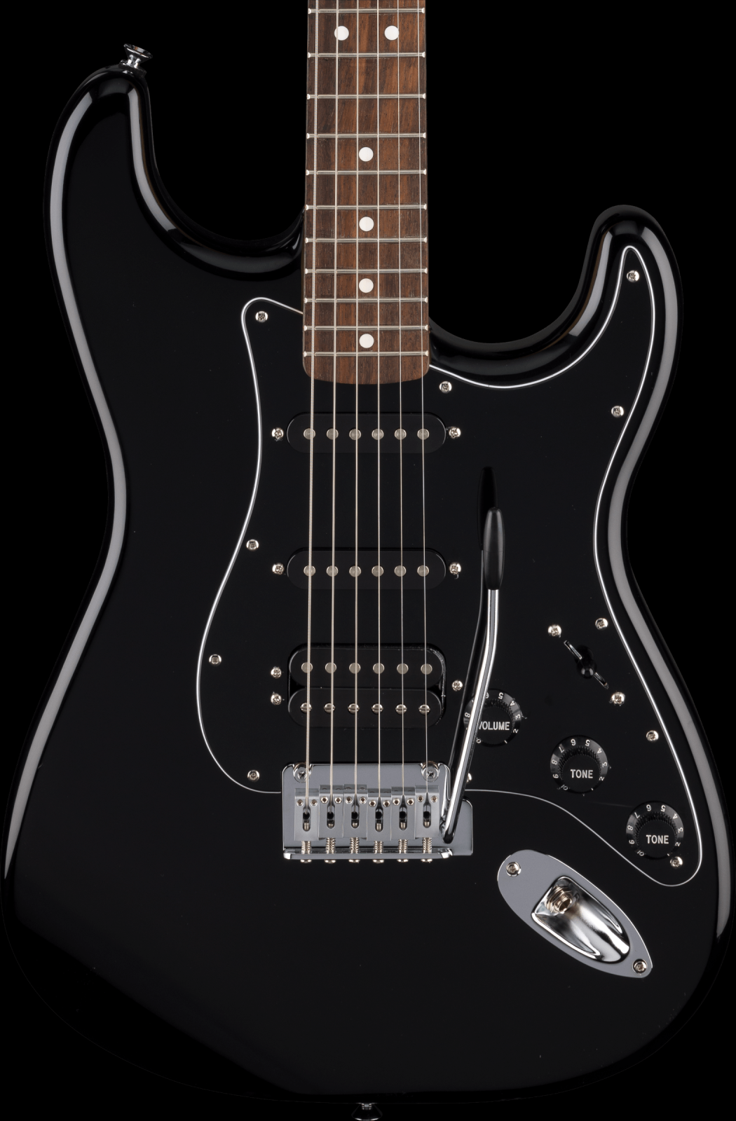 Fender Standard Stratocaster HSS Electric Guitar - Black