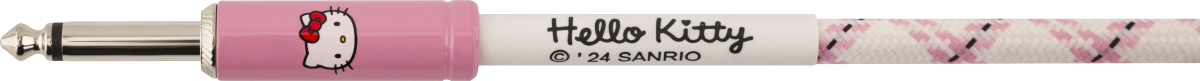 Fender x Hello Kitty White/Pink Woven Cable