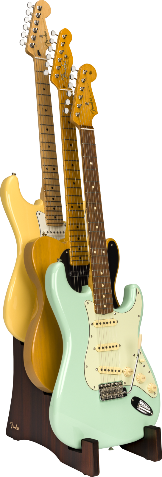 Fender Deluxe Wooden 3-Tier Multi Stand