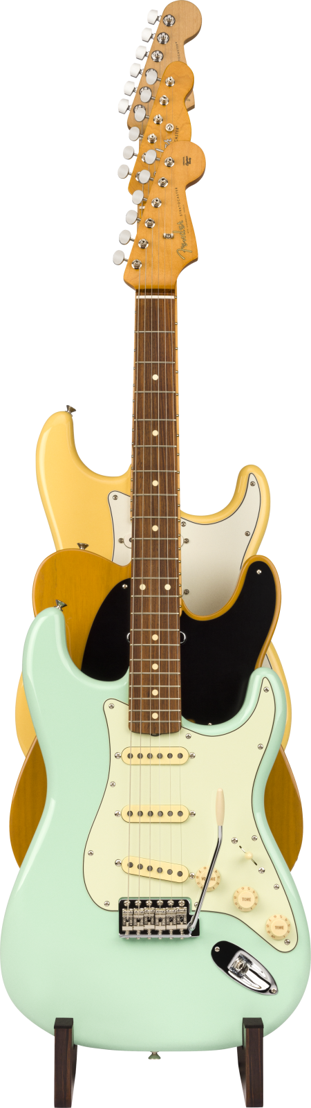 Fender Deluxe Wooden 3-Tier Multi Stand