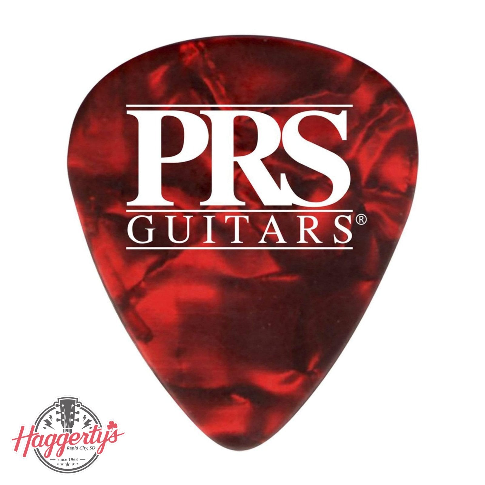 PRS Celluloid Picks - 12 Pack, Red Tortoise, Heavy