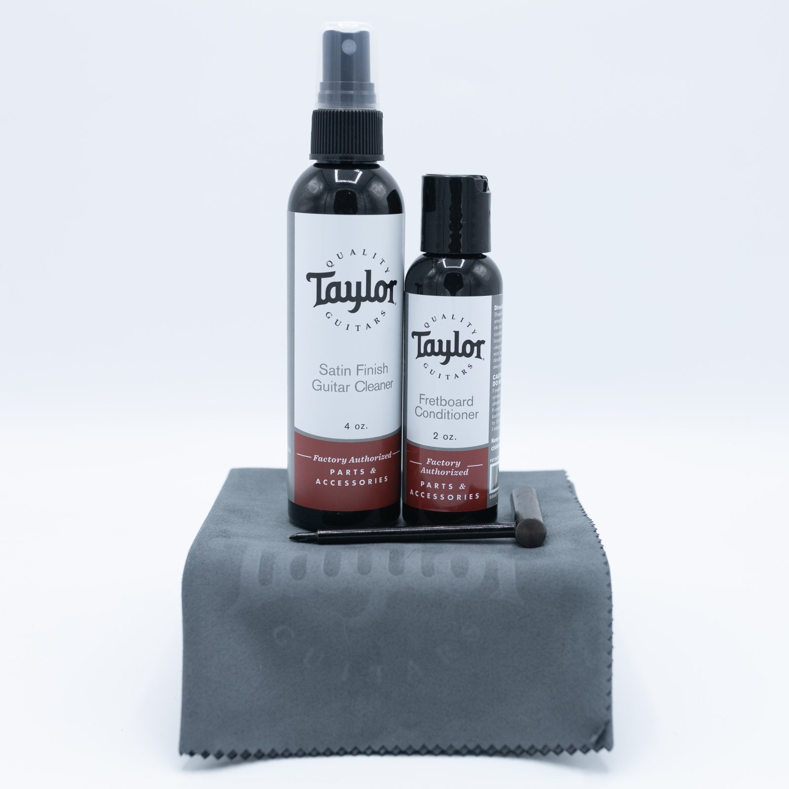 Taylor Satin Guitar Cleaning Bundle w/ Taylor Steel String Truss Rod Wrench