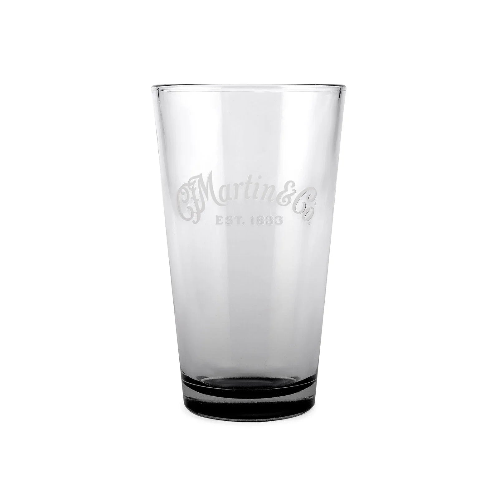 Martin Pint Glass with Etched Logo - 16 oz