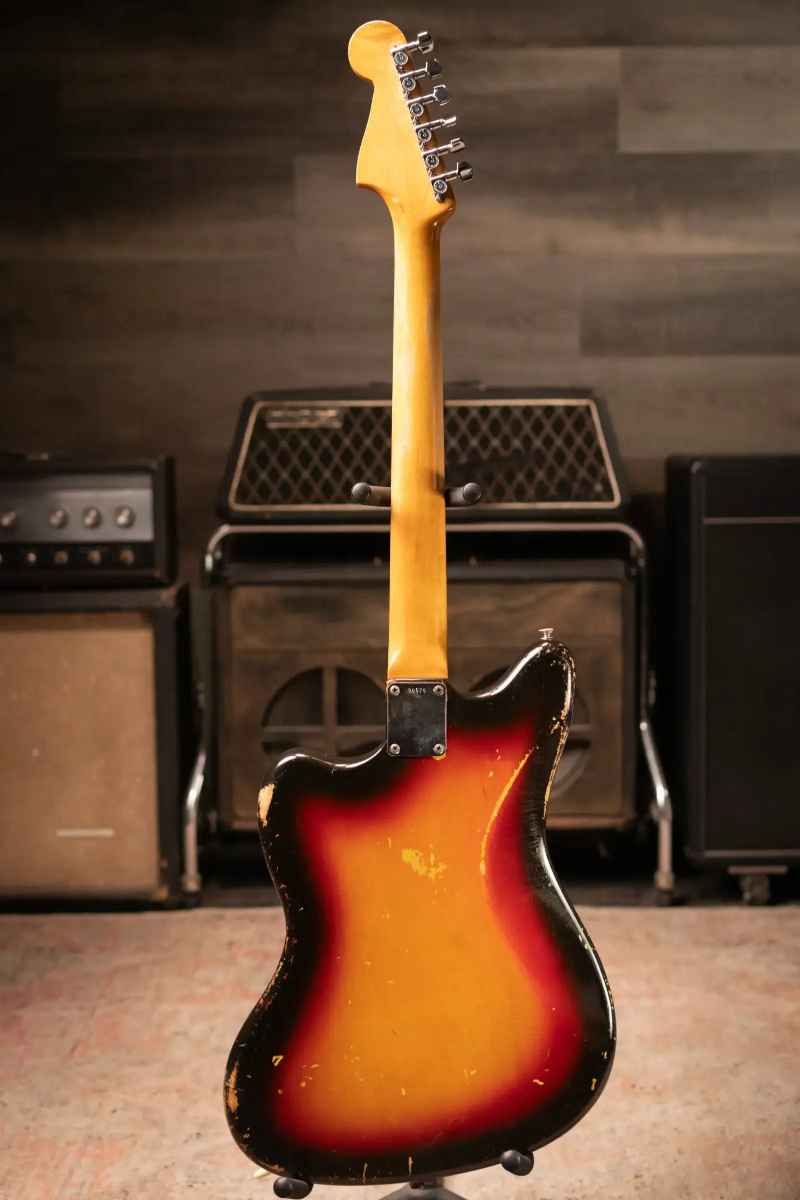 1962 Fender Jazzmaster Electric Guitar - 3-Tone Sunburst with Hardshell Case - Used