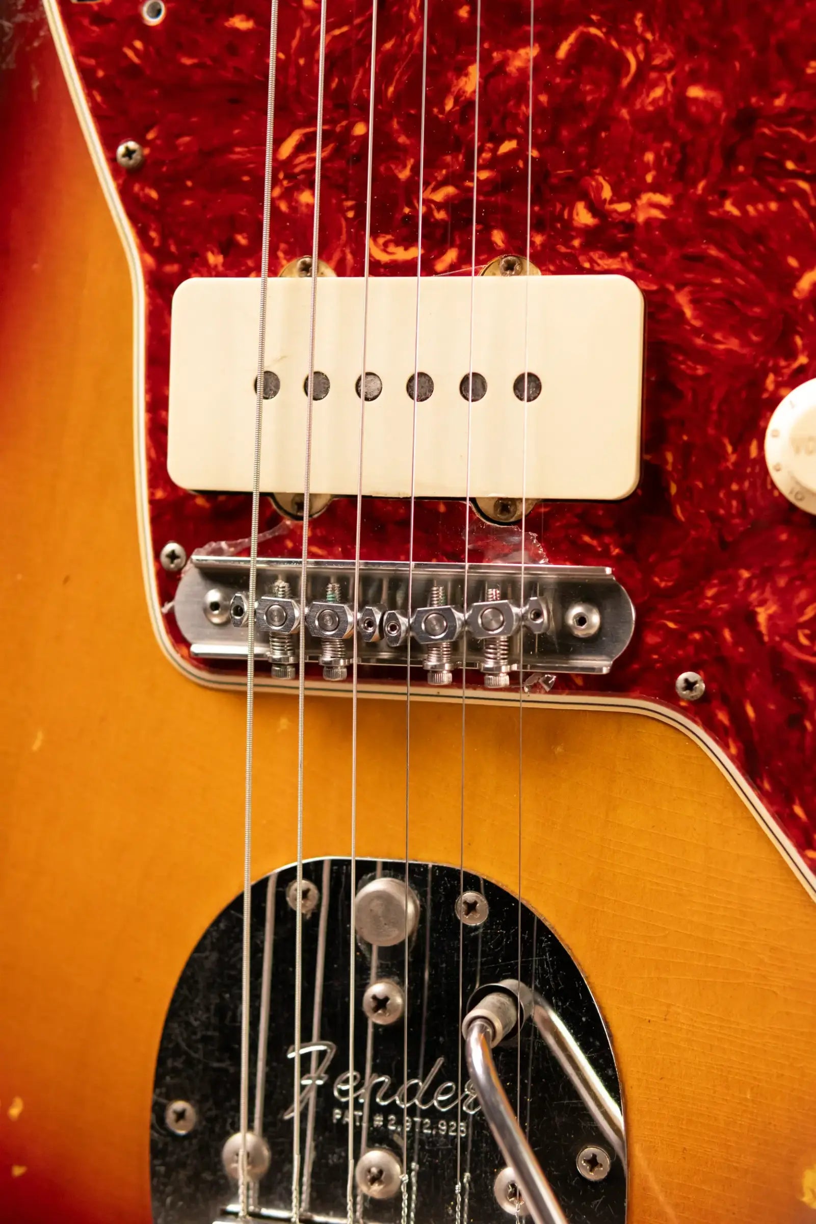 1962 Fender Jazzmaster Electric Guitar - 3-Tone Sunburst with Hardshell Case - Used