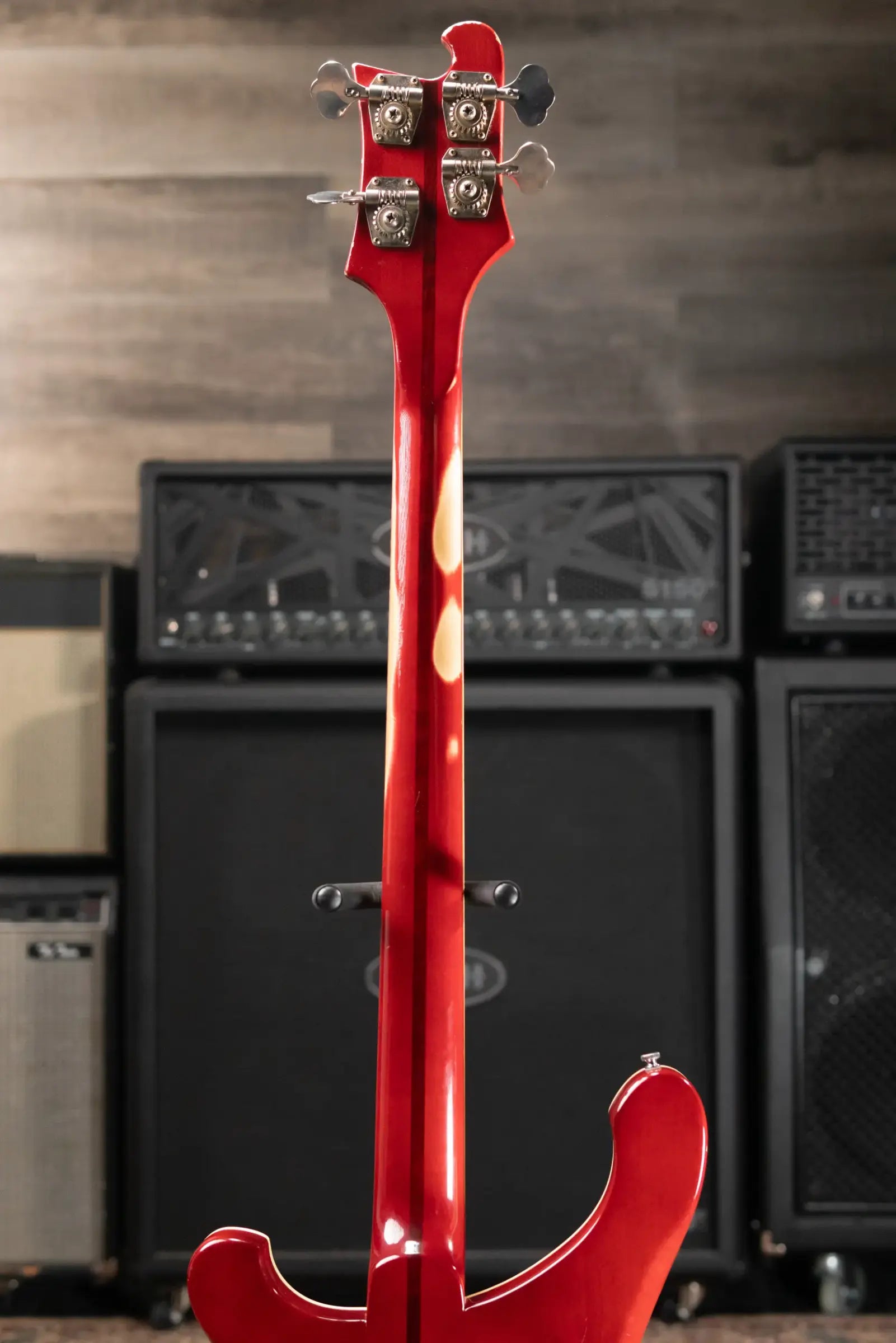 1970's Rickenbacker 4001 Bass Guitar - Burgundy with OHSC
