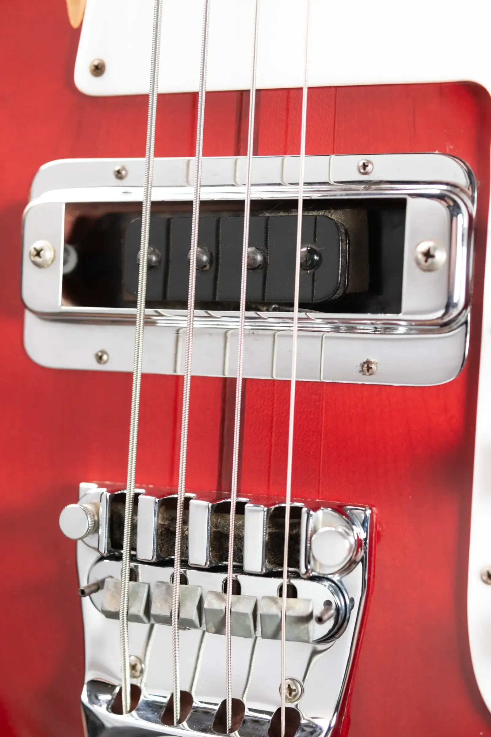 1970's Rickenbacker 4001 Bass Guitar - Burgundy with OHSC