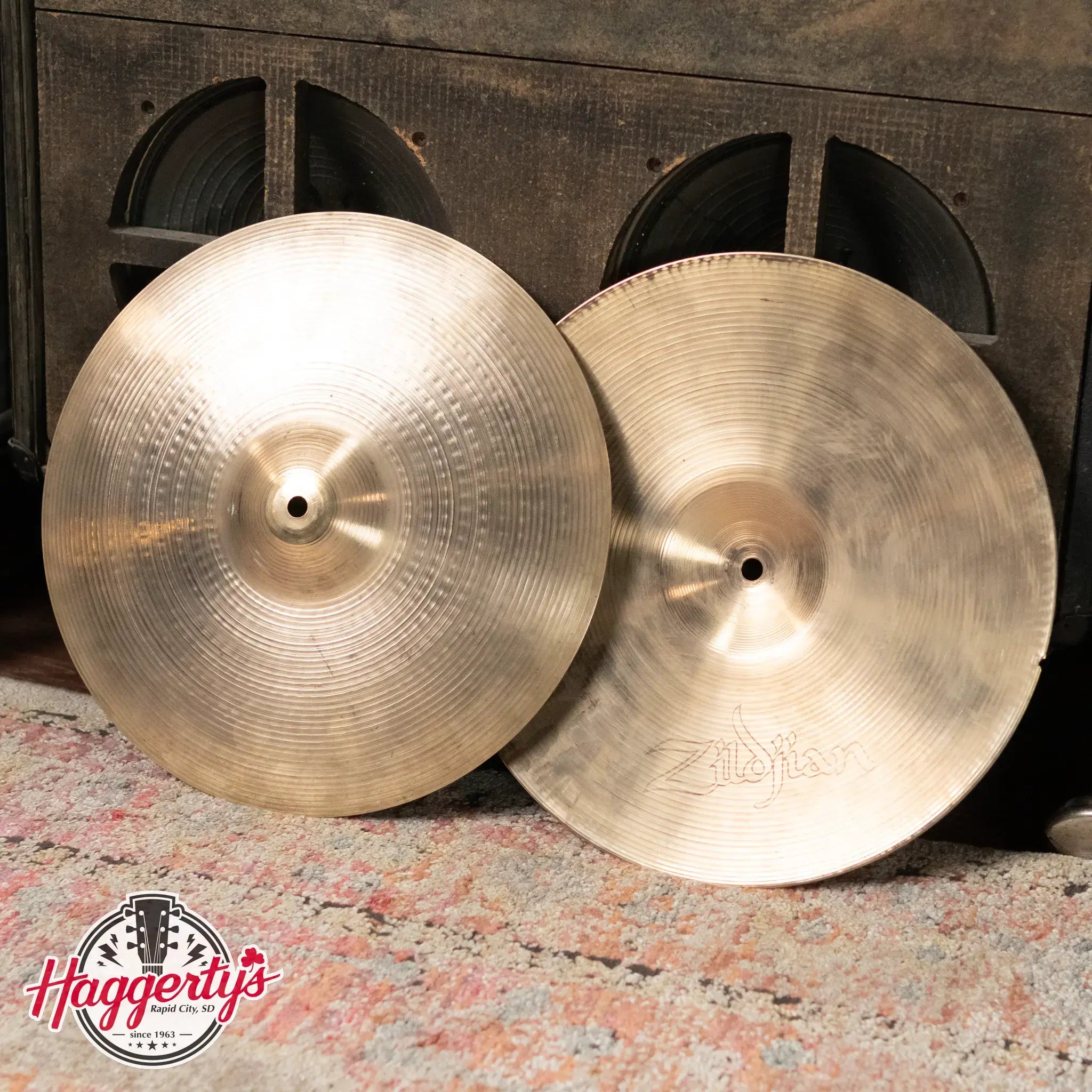 1970's Zidjian 14" New Beats (Pair)