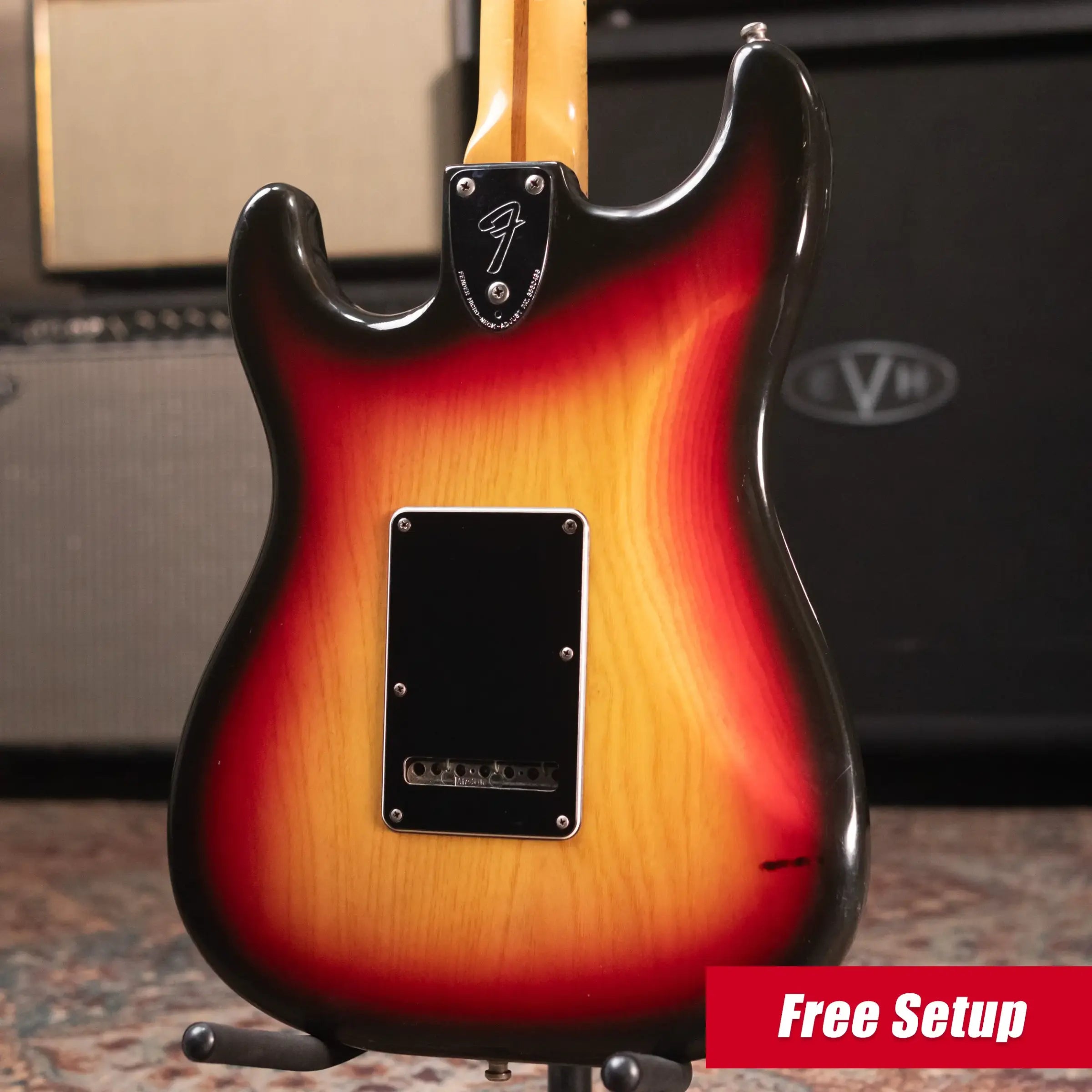 Fender 1979 Stratocaster Electric Guitar - 3-Tone Sunburst with Hardshell Case - Used