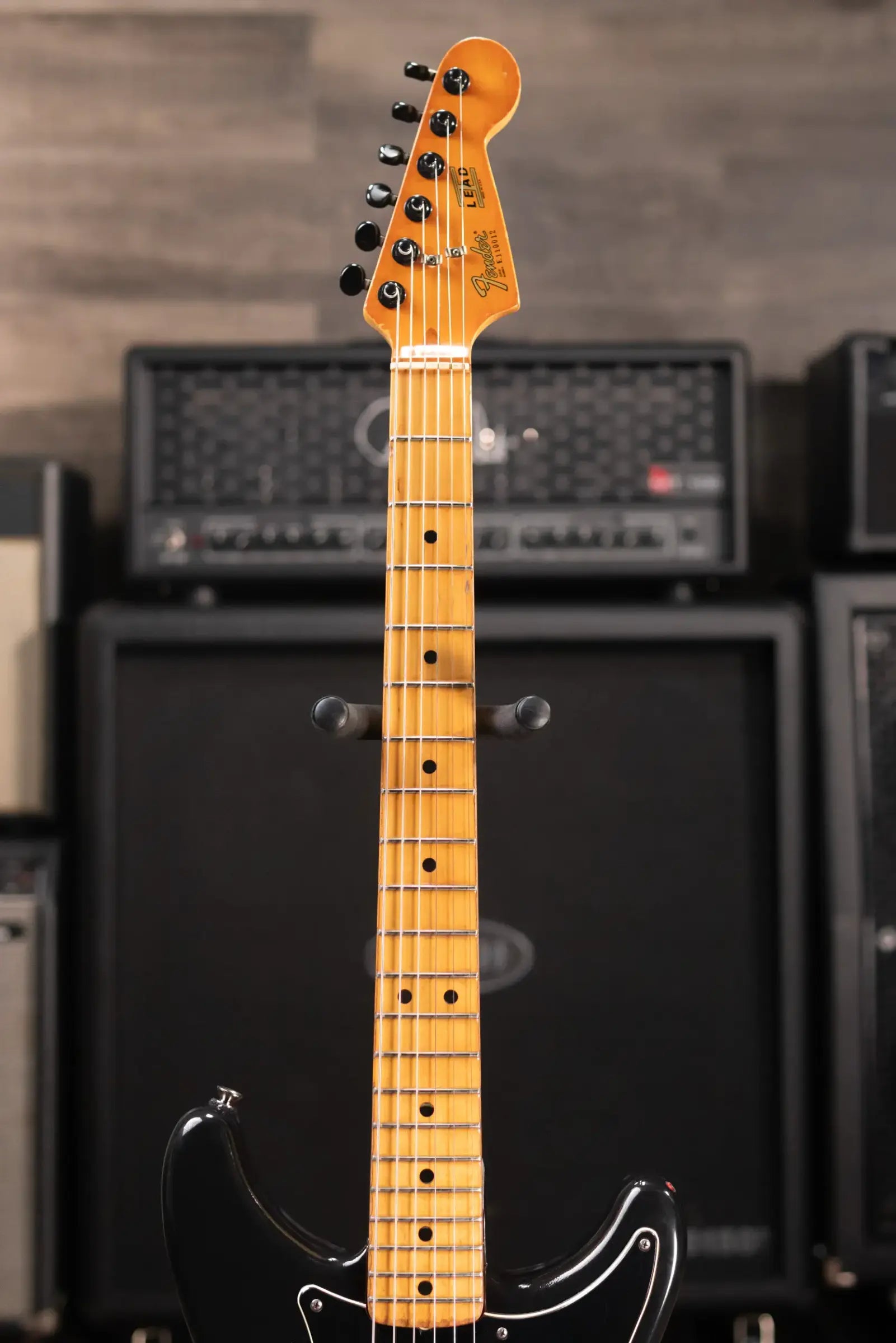 Fender 1981 Lead I Electric Guitar Black with Hardshell Case - Used