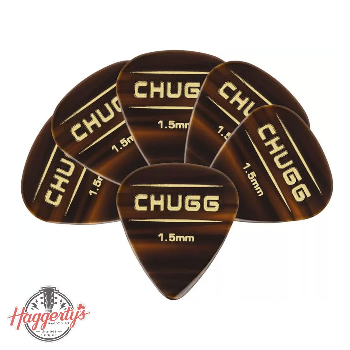 Fender Chugg Picks 1.5mm 6-Pack