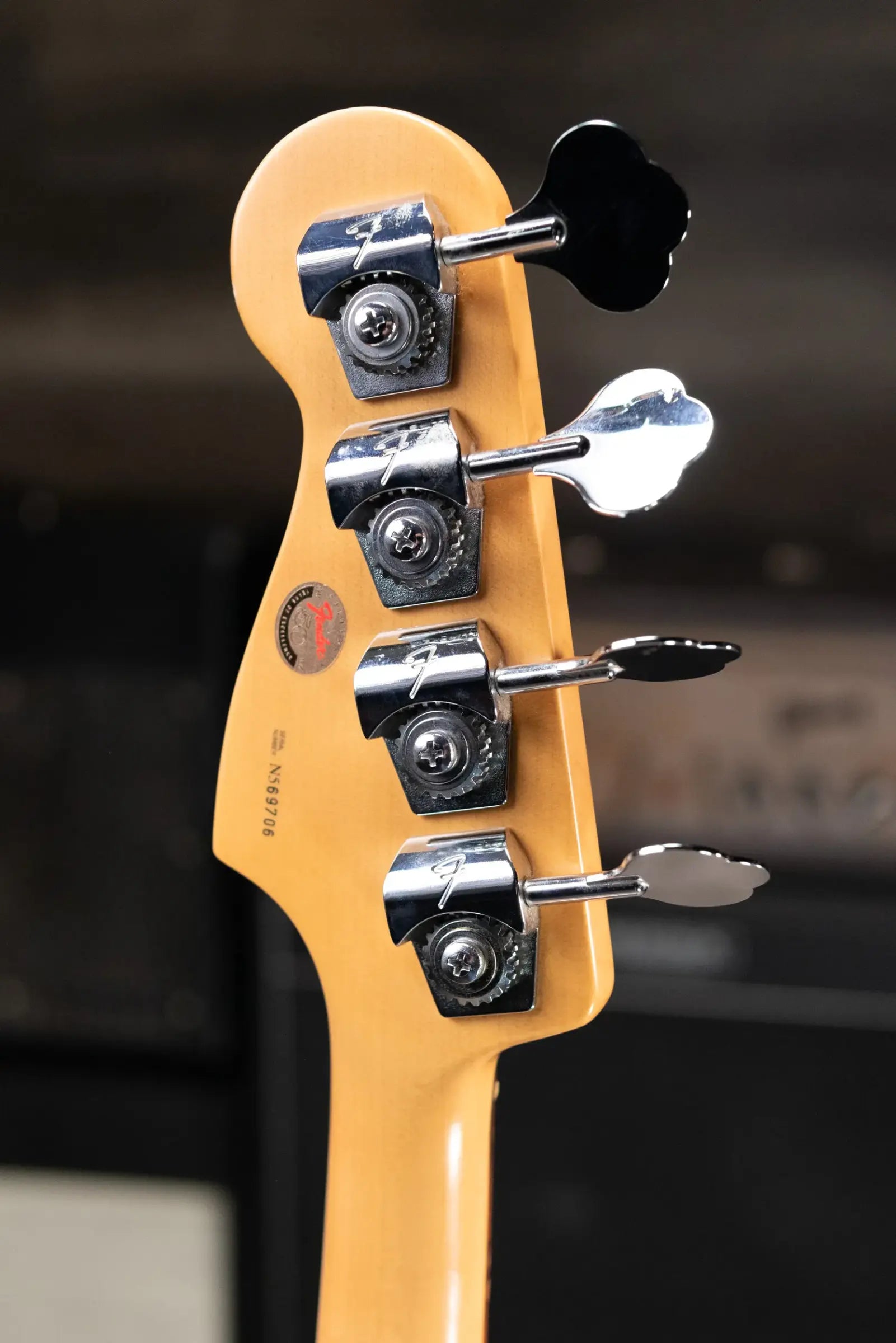 1995 50th Anniversary Fender American Standard Precision Bass with Lollar pickups - Black with Hardshell Case - Used