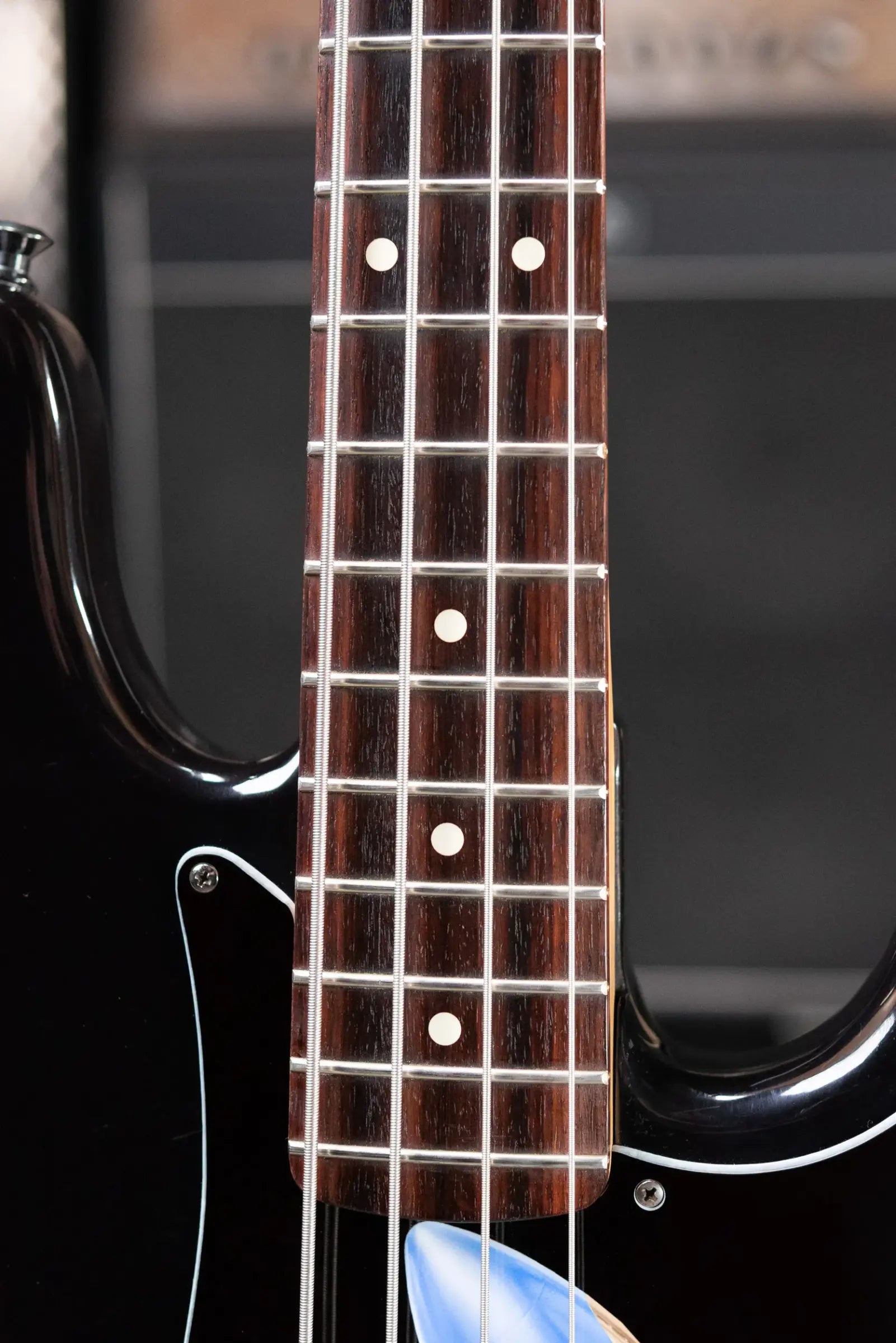 1995 50th Anniversary Fender American Standard Precision Bass with Lollar pickups - Black with Hardshell Case - Used
