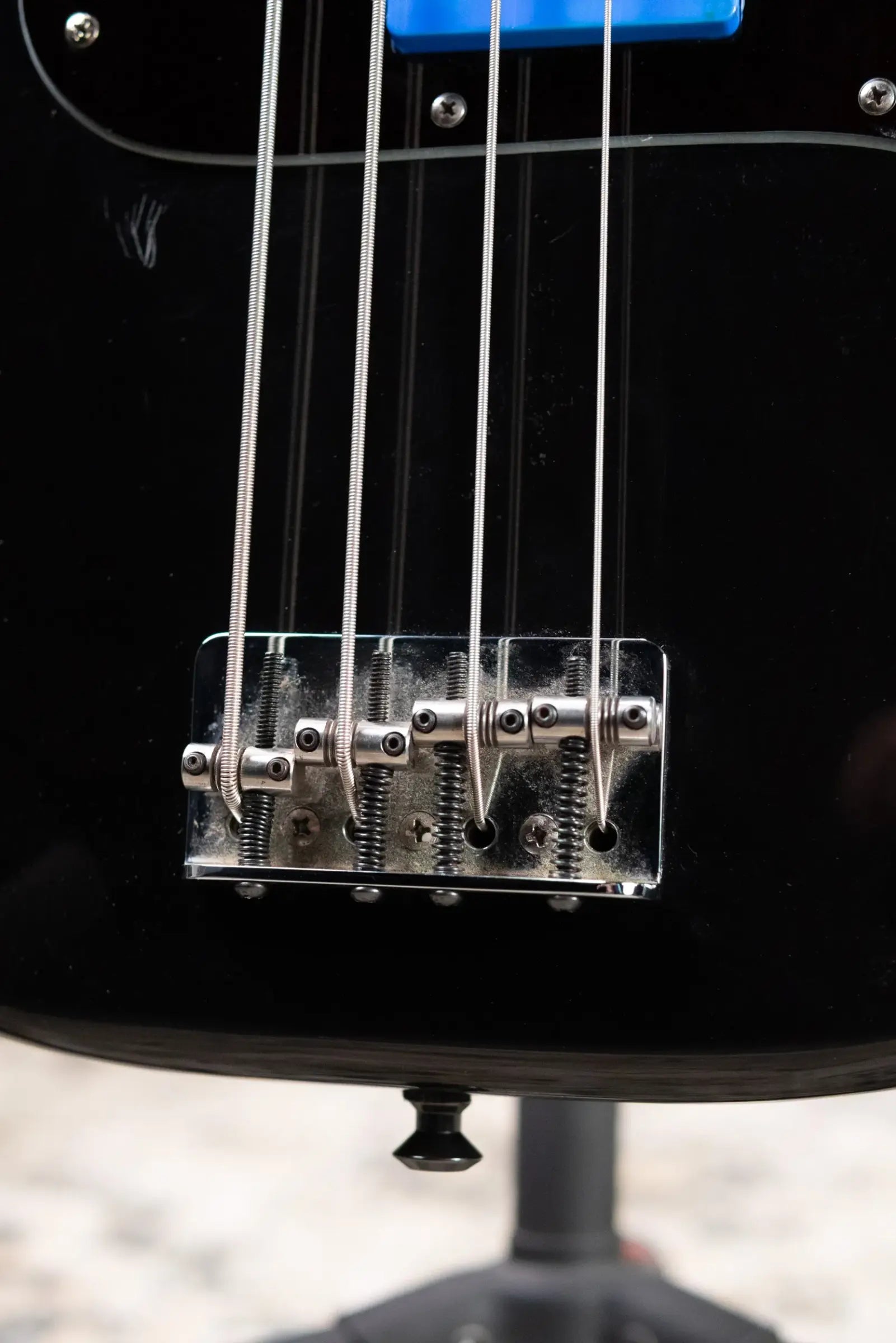 1995 50th Anniversary Fender American Standard Precision Bass with Lollar pickups - Black with Hardshell Case - Used