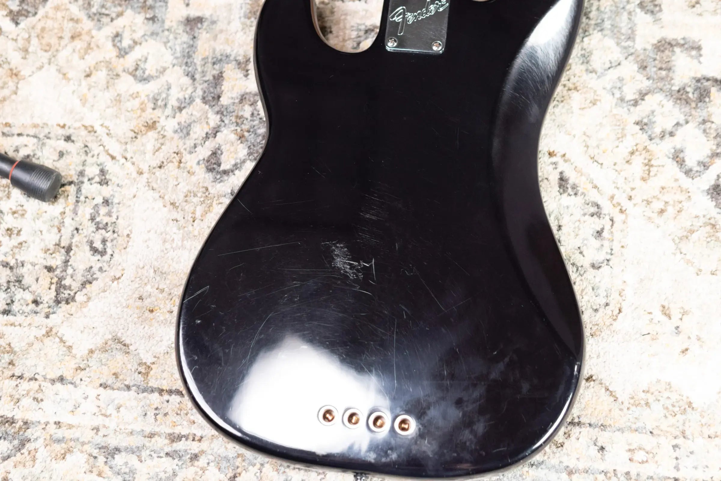 1995 50th Anniversary Fender American Standard Precision Bass with Lollar pickups - Black with Hardshell Case - Used