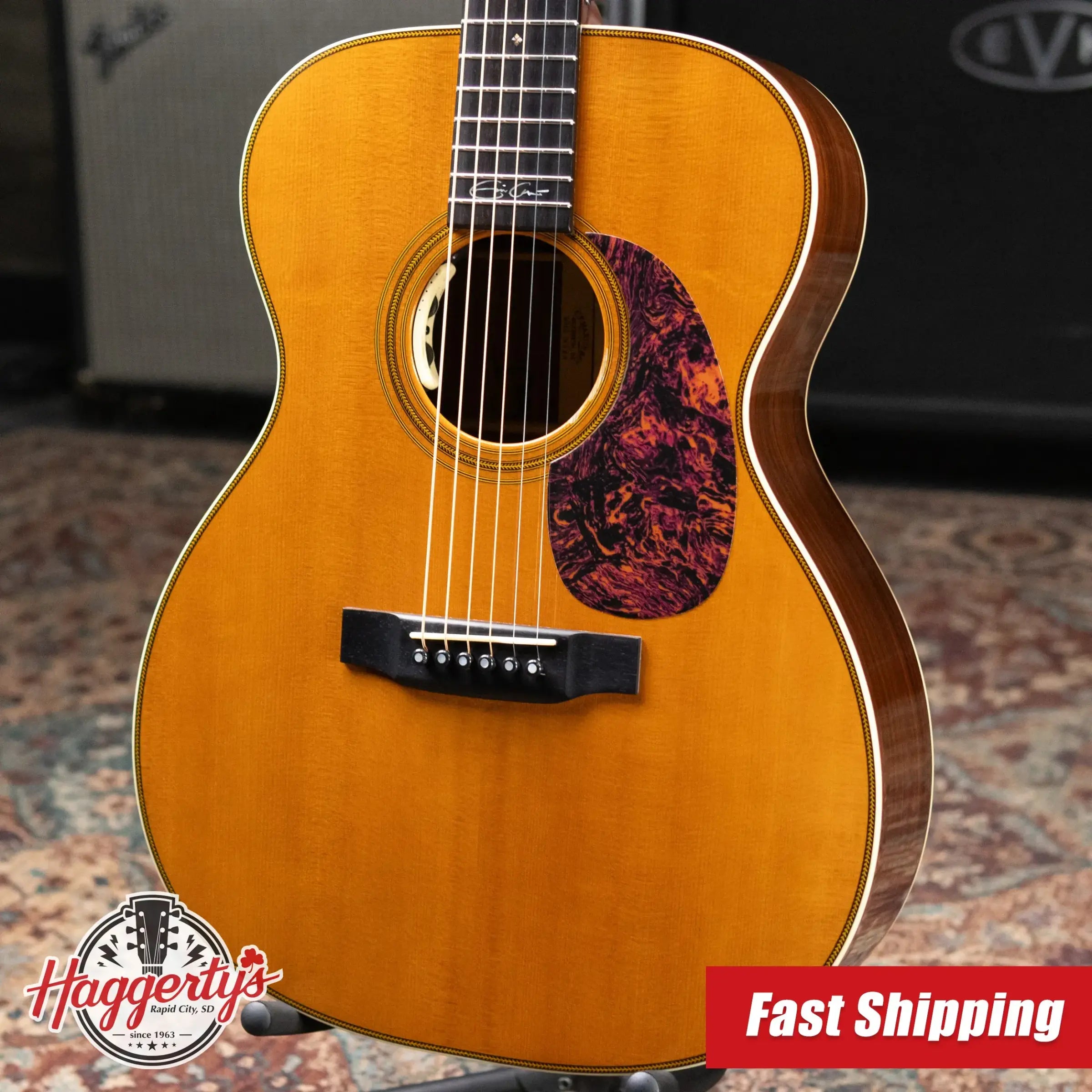 2006 Martin 000-28EC Eric Clapton Signature Acoustic Guitar with Hardshell Case and L.R. Baggs Anthem - Used