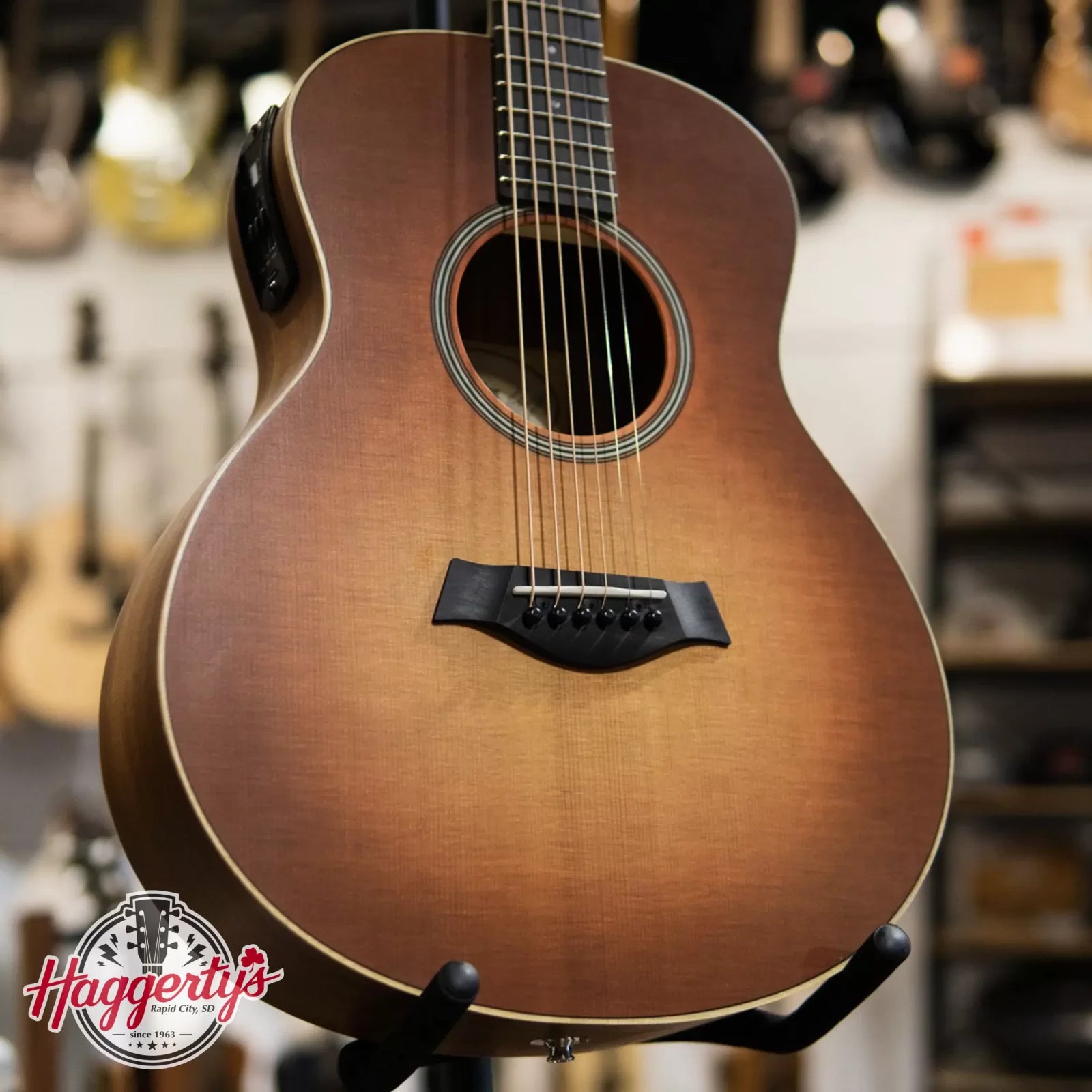 Taylor GS Mini-e Special Edition Caramel Burst Top - Gig Bag
