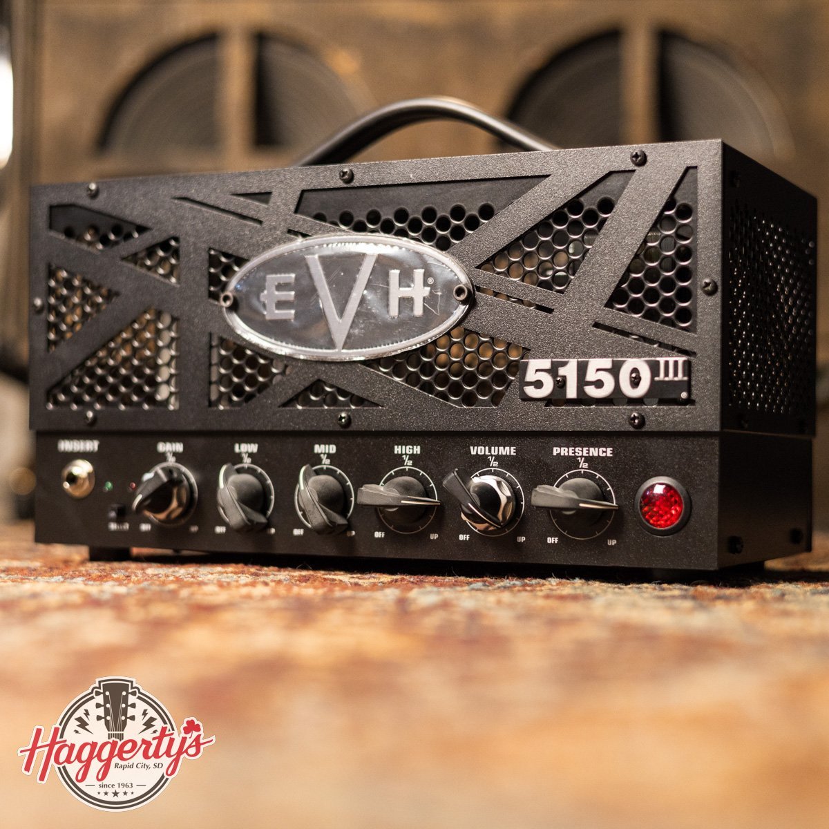 EVH 5150 III - 15 Watt Lunchbox Stealth Amplifier Head - Floor Model