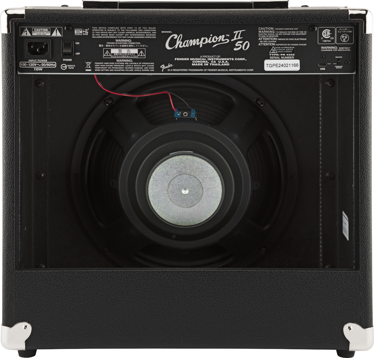 Fender Champion II 50 Guitar Amplifier