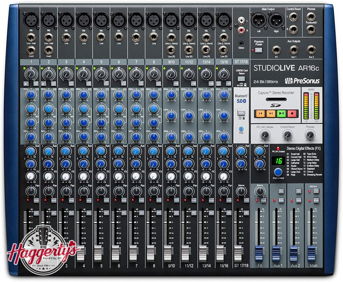 Presonus StudioLive AR16c Analog Mixer