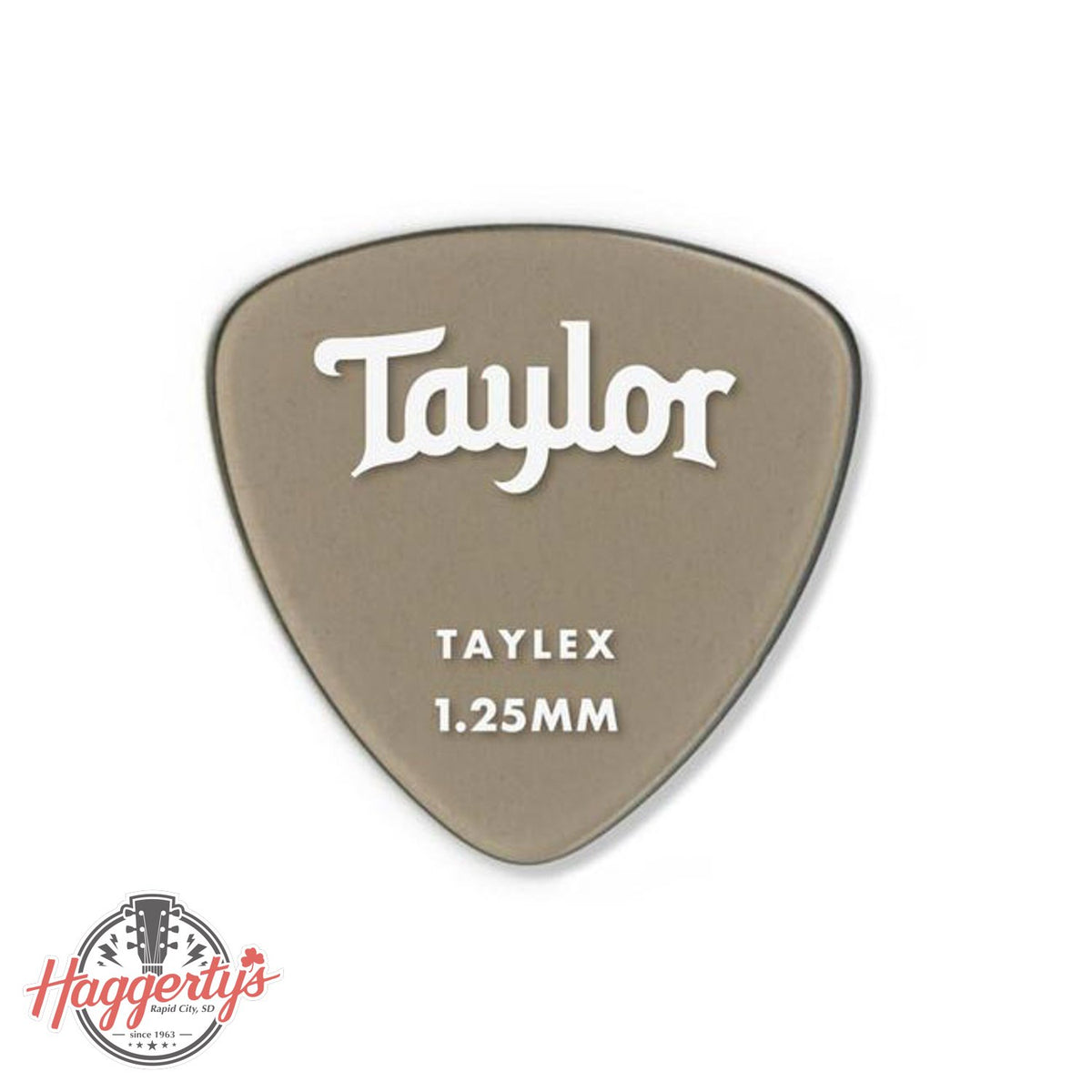 Taylor Premium 346 Taylex Picks Smoke Grey 1.25mm 6-Pack