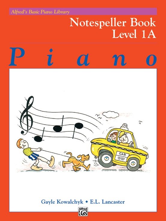 Alfred's Basic Piano Library: Level 1A - Notespeller Book, Alfred Publishing