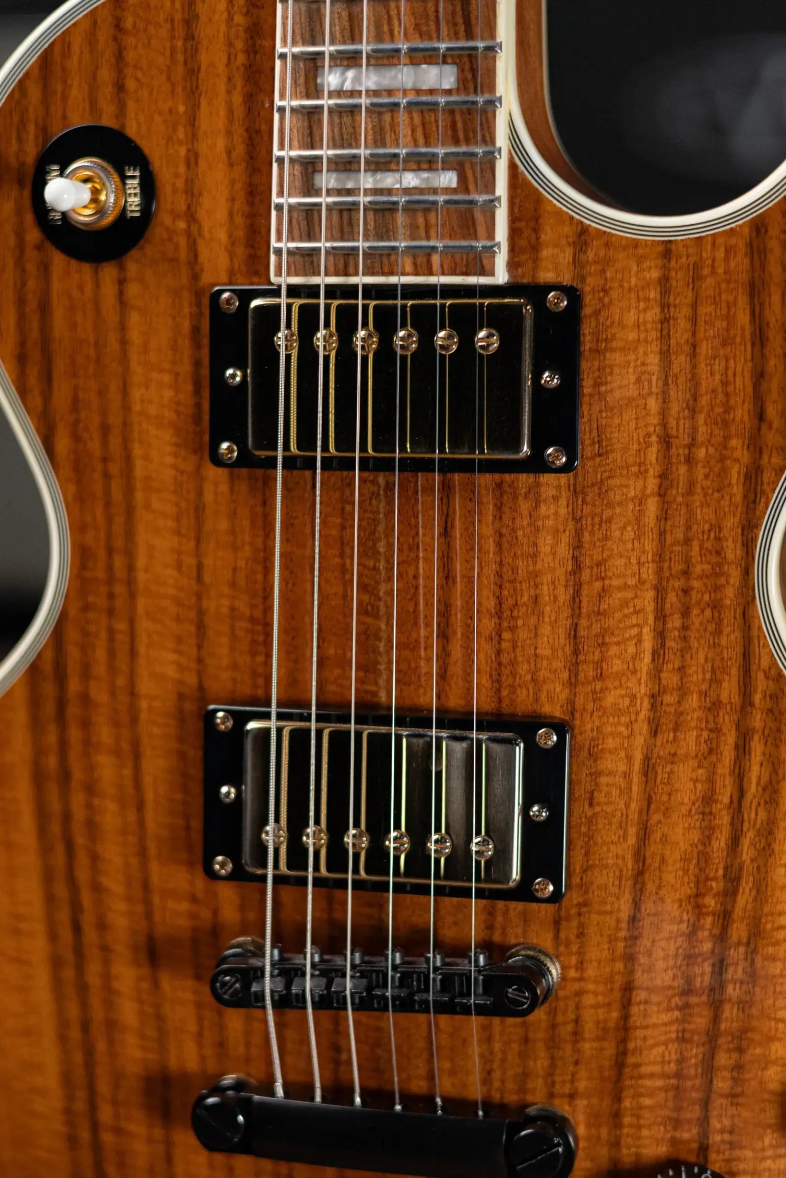 Epiphone Les Paul Custom Pro Electric Guitar - Koa - Used