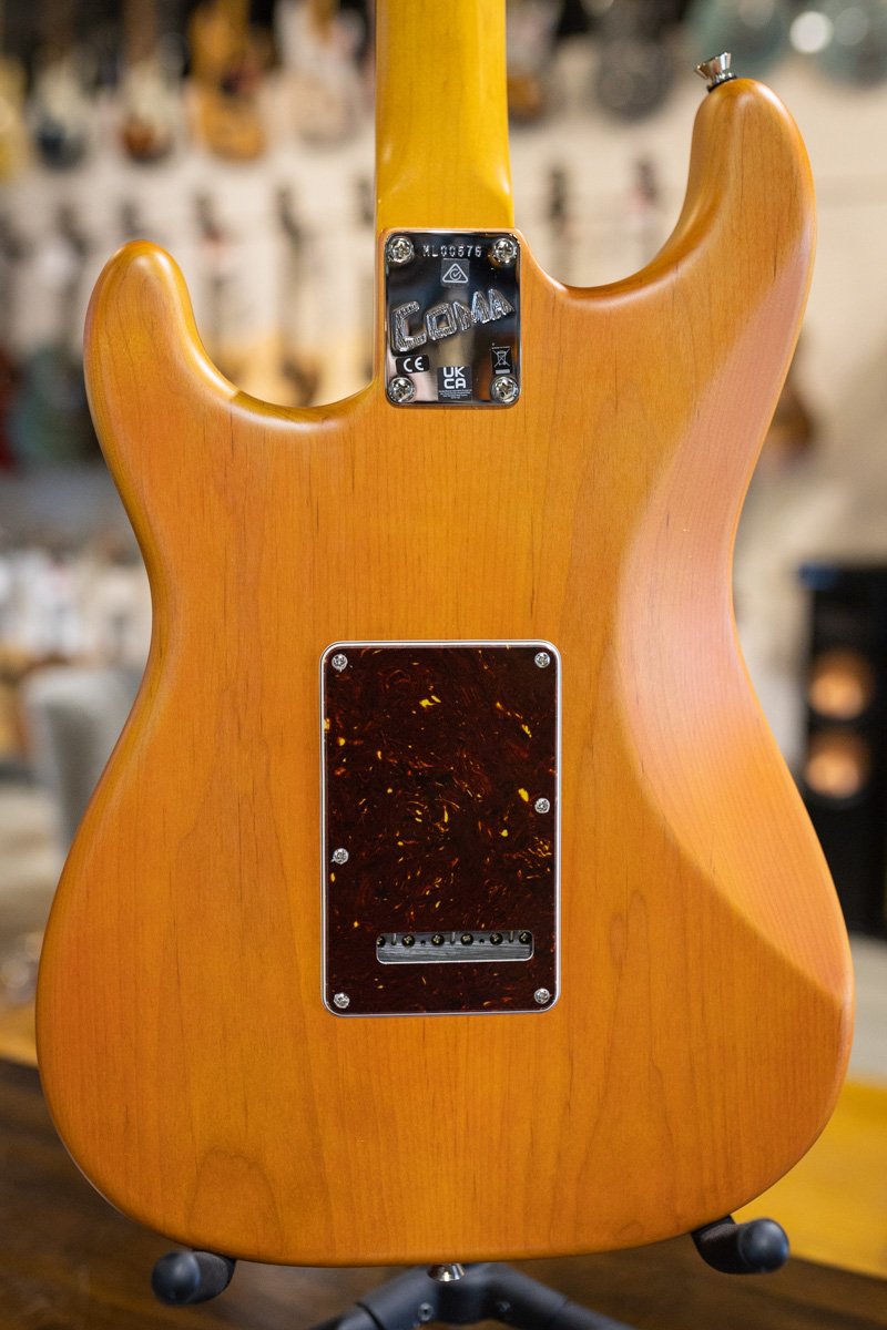 Fender Michael Landau Coma Stratocaster - Coma Red with Vintage-Style Navy Blue Hardshell Case - Demo