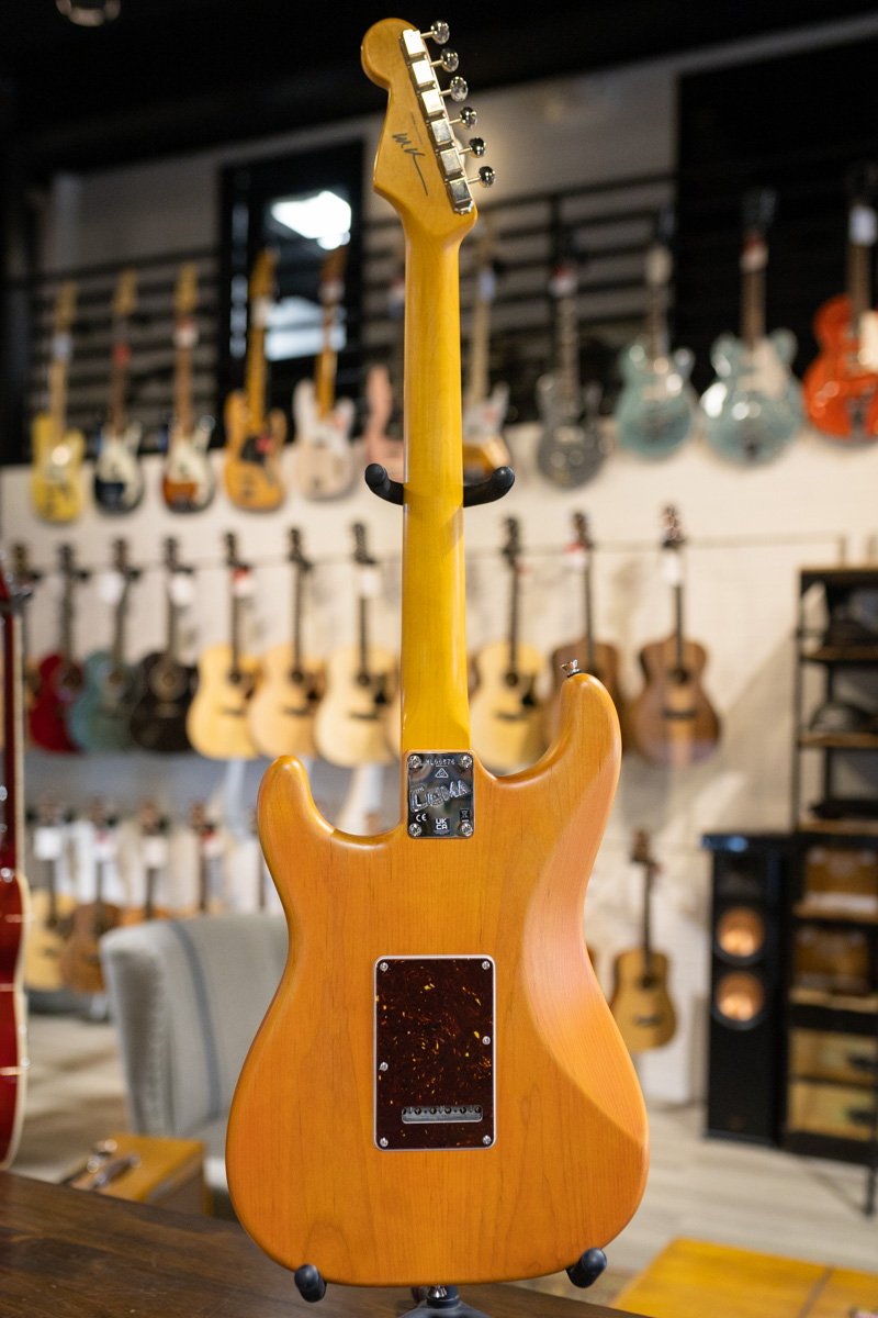 Fender Michael Landau Coma Stratocaster - Coma Red with Vintage-Style Navy Blue Hardshell Case - Demo