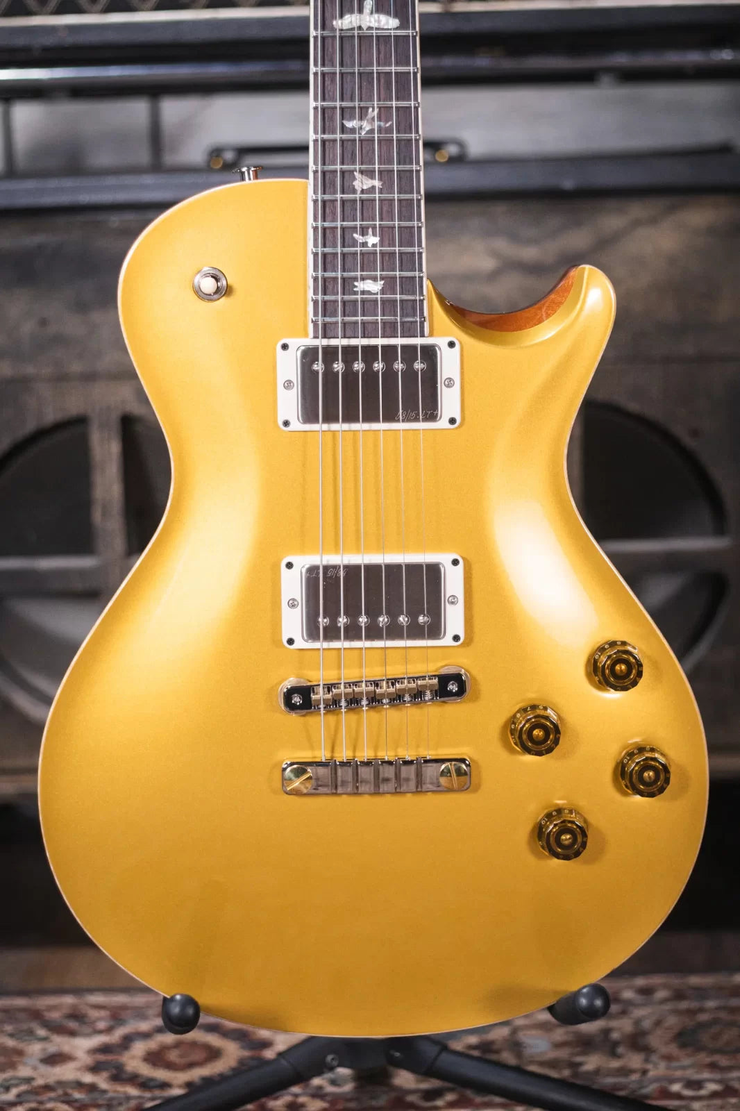 PRS McCarty Singlecut 594 Electric Guitar - Gold Top with Hardshell Case - Floor Model