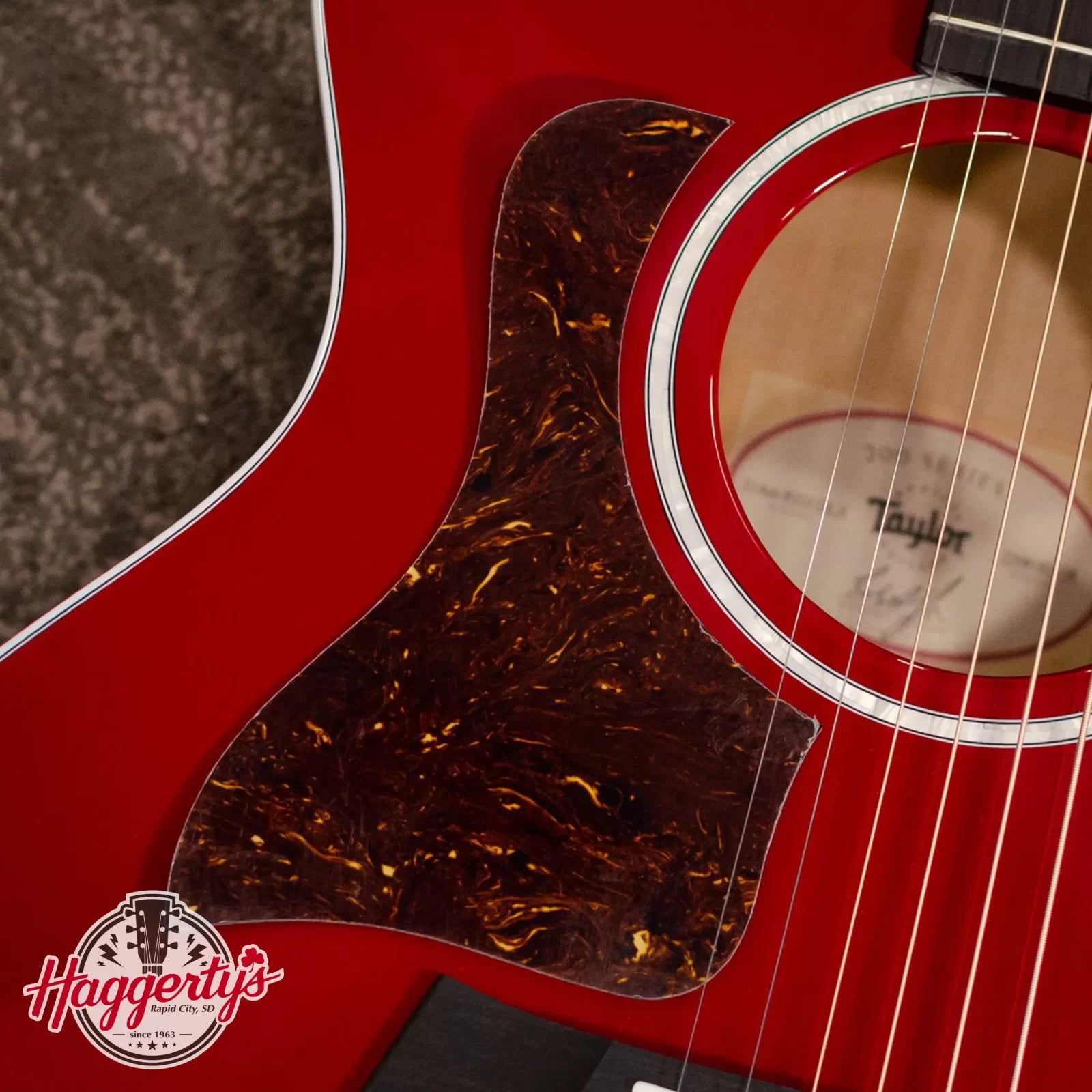 Taylor Pickguard Left Handed, GA/GS 5.5", Tortoise