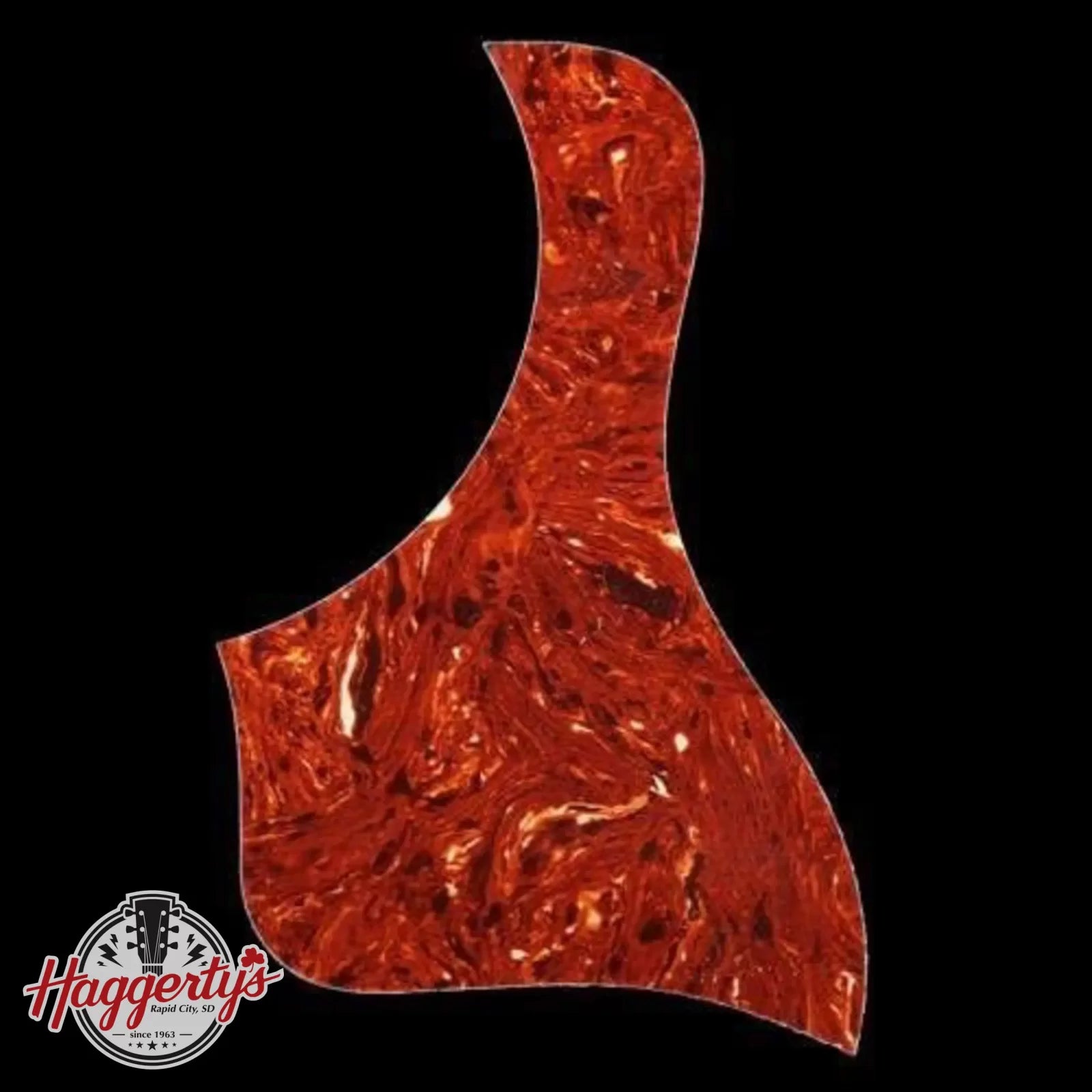 Taylor Pickguard Left Handed, GA/GS 4-7/8", Tortoise