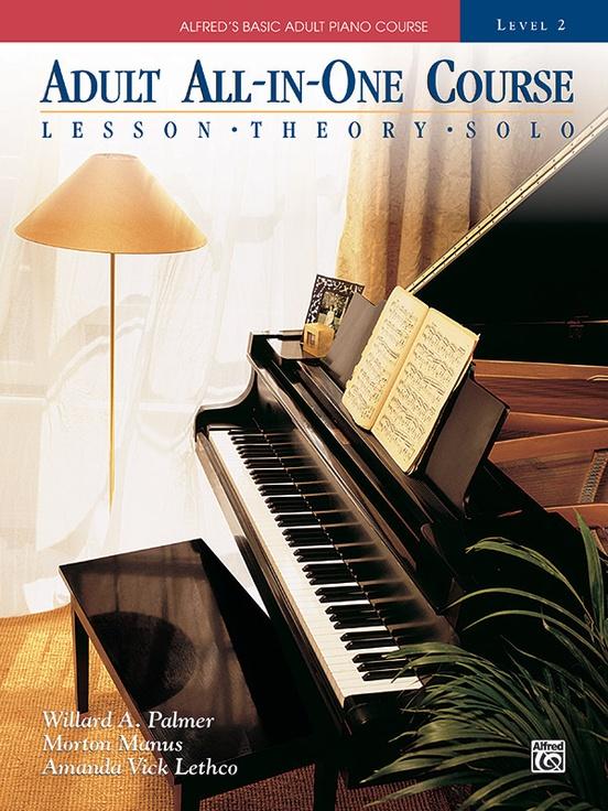 Alfred's Adult All-in-One Piano Course Level 2 Book, Alfred Publishing