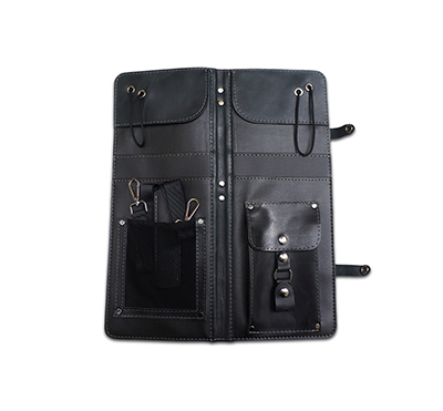 Ahead Handmade Leather Stick Case Black