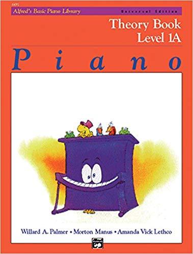 Alfred's Basic Piano Library: Level 1A - Theory Book, Alfred Publishing