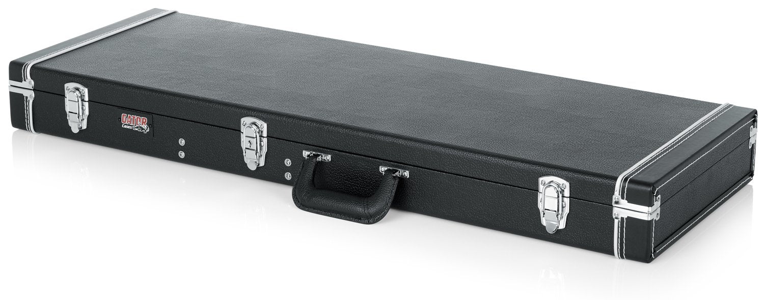 Gator Deluxe Wood Case - Double-cutaway Electric Guitar - Black
