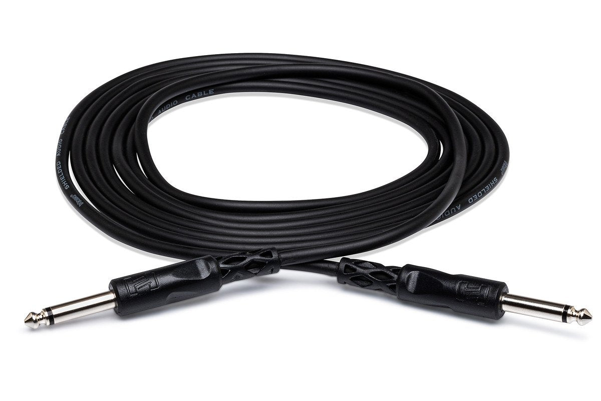 Hosa CPP-105 Unbalanced Interconnect 1/4 in TS to Same 5 ft