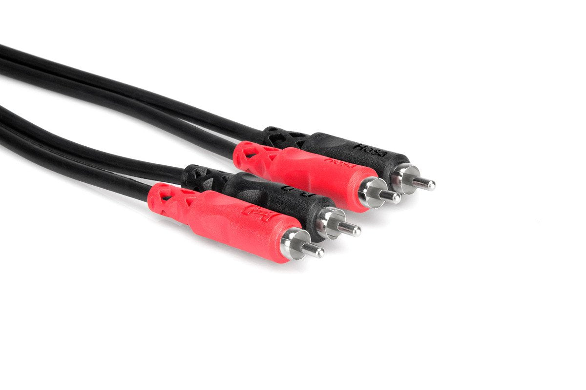 Hosa CRA-202 Dual RCA Male to Dual RCA Male 2 Meters