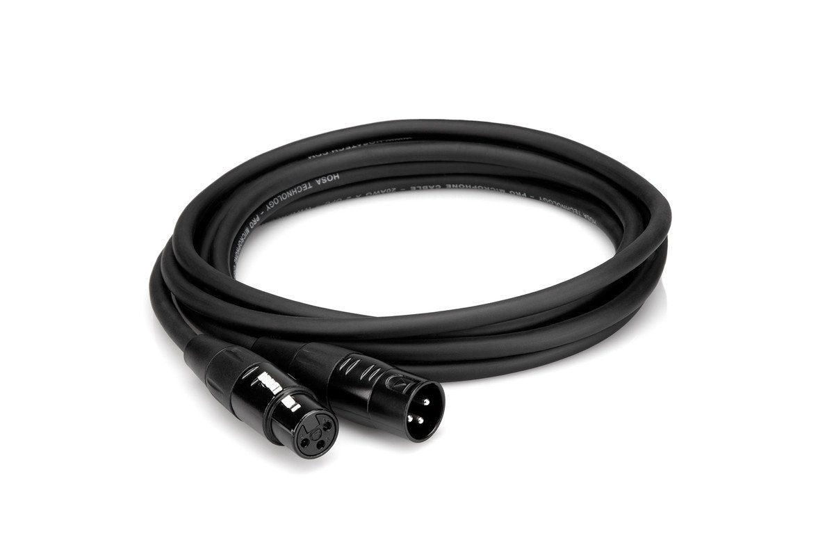 Hosa HMIC-050 Pro Microphone Cable REAN XLR3F to XLR3M 50 ft