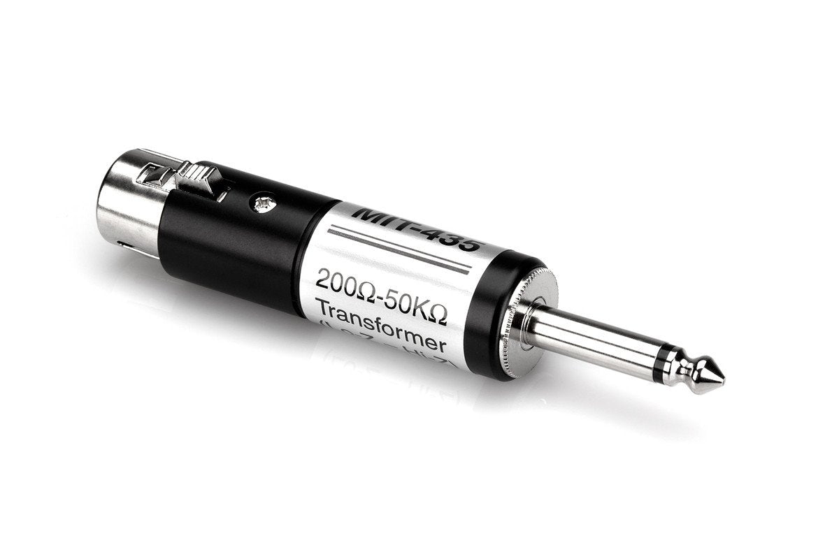 Hosa MIT-435 Impedance Transformer XLR Female to 1/4"