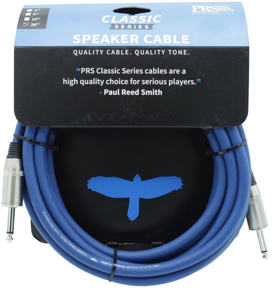 PRS 20ft Classic Speaker Cable (Discontinued)