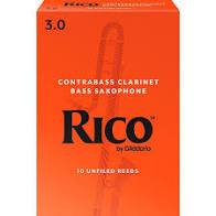 Rico Contra Alto/Contra Bass Reeds Strength 3 10 Box