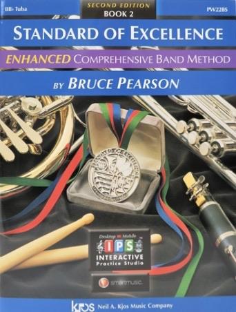 Standard of Excellence: Tuba - Enhanced Book 2 KJOS Publishing