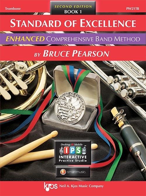 Standard of Excellence: Trombone - Enhanced Book 1 KJOS Publishing
